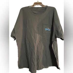 Gray Short Sleeve Tee with Crew Neck